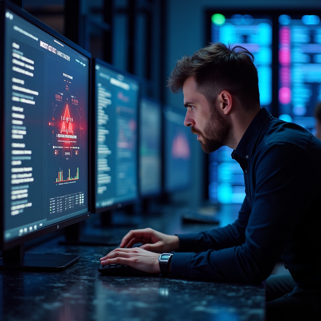 Monitor showing robots.txt HTTP status check with alert notifications and uptime tracking dashboard for search engine crawling